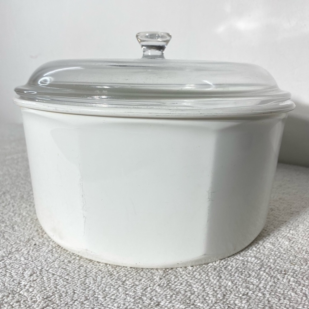 Vintage Princess House Nouveau Convertible Ceramic 2qt Sauce Pan With Lid - Picture 11 of 15